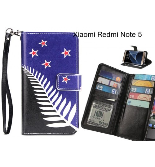 Xiaomi Redmi Note 5 case Multifunction wallet leather case