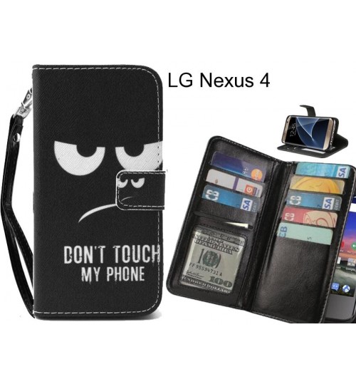 LG Nexus 4 case Multifunction wallet leather case