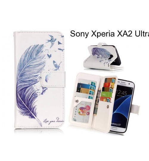 Sony Xperia XA2 Ultra case Multifunction wallet leather case