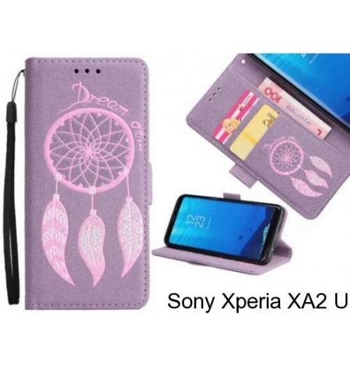 Sony Xperia XA2 Ultra  case Dream Cather Leather Wallet cover case