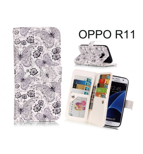 Oppo R11 Case Multifunction wallet leather case