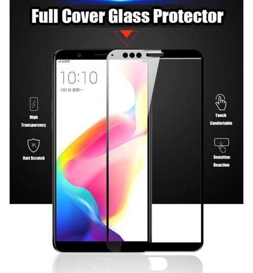 Oppo A75  Tempered Glass FULL  Screen Protector