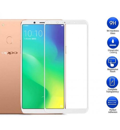 Oppo A73 Tempered Glass FULL  Screen Protector