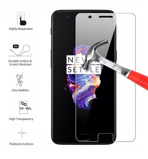 OnePlus 5T Tempered Glass Screen Protector Film