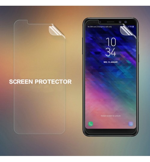 Galaxy A8 2018 Matte Dust-proof Thin Screen Protector Film