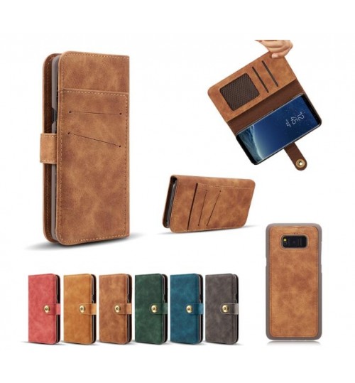 Galaxy S9 PLUS  case wallet 4 cards leather detachable case