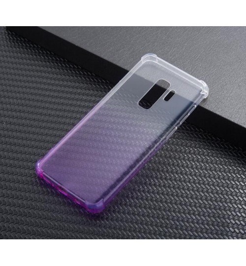 Galaxy A8 plus 2018 case  TPU Soft Gel Changing Color Case