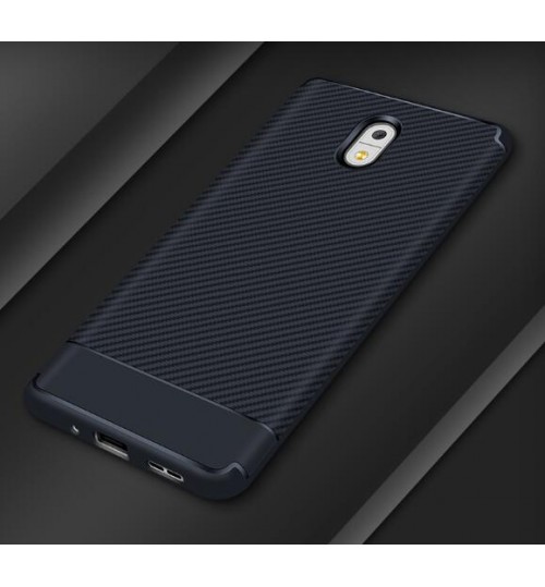 Nokia 6  case impact proof rugged case with carbon fiber