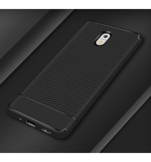 Nokia 2 case impact proof rugged case with carbon fiber