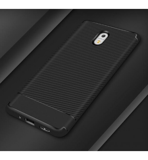 Nokia 6  case impact proof rugged case with carbon fiber