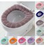 Bathroom Toilet Seat Warmer Cover Washable