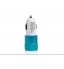 Car Cigarette Lighter Converter Alloy Adapter  2 USB Charger Port