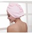 Quick Fast Dry Towel Hair Magic Drying Turban Wrap Hat Cap Bathing