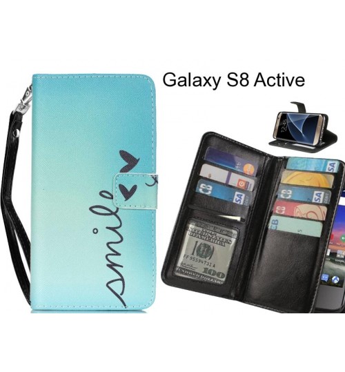 Galaxy S8 Active case Multifunction wallet leather case