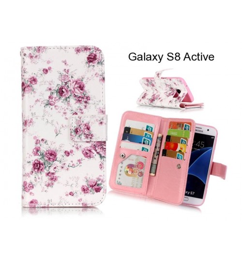 Galaxy S8 Active case Multifunction wallet leather case