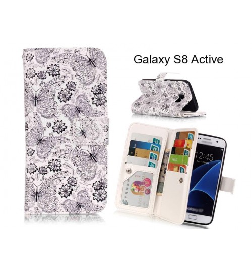 Galaxy S8 Active case Multifunction wallet leather case