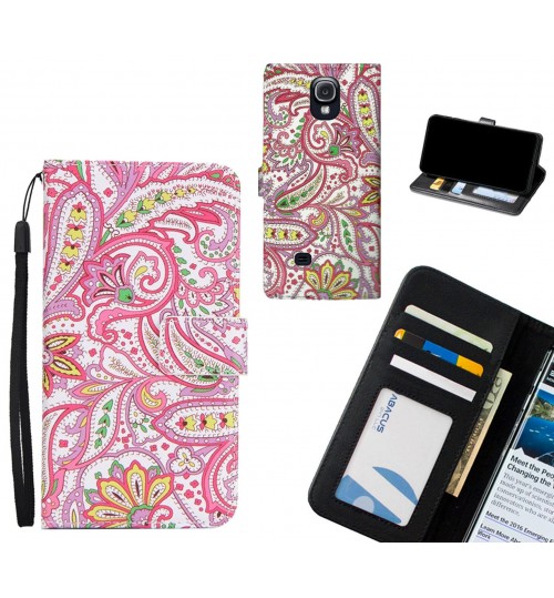 Galaxy S4 case 3 card leather wallet case printed ID