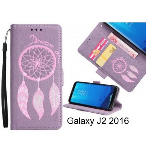 Galaxy J2 2016  case Dream Cather Leather Wallet cover case