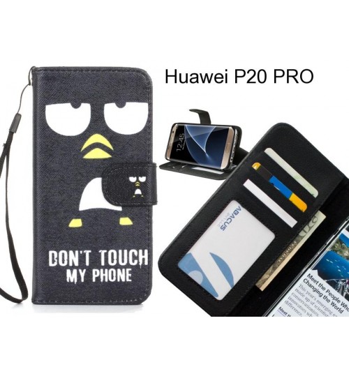 Huawei P20 PRO case 3 card leather wallet case printed ID