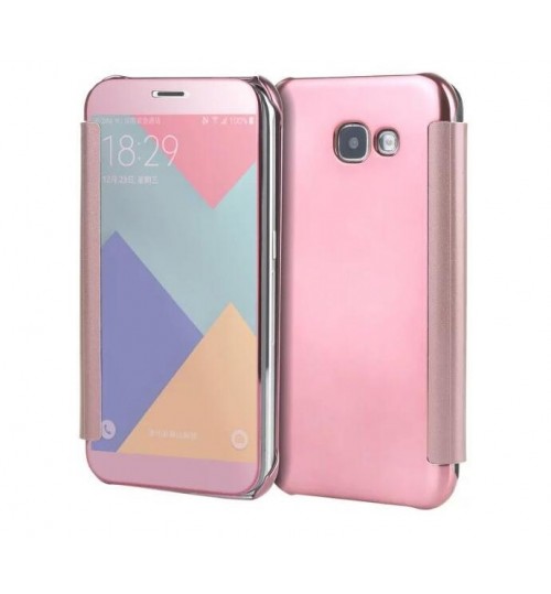 Galaxy A7 2017 case Ultra Slim Flip shield case
