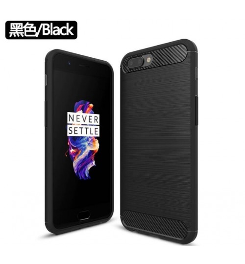 OnePlus 5 case impact proof rugged case with carbon fiber