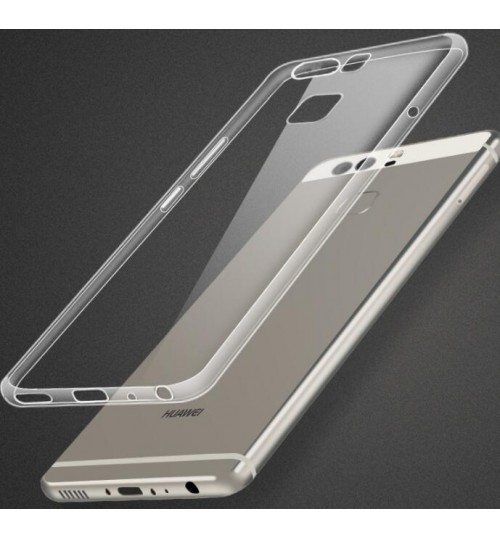 Huawei P10 lite case crystal clear gel ultra thin+SP