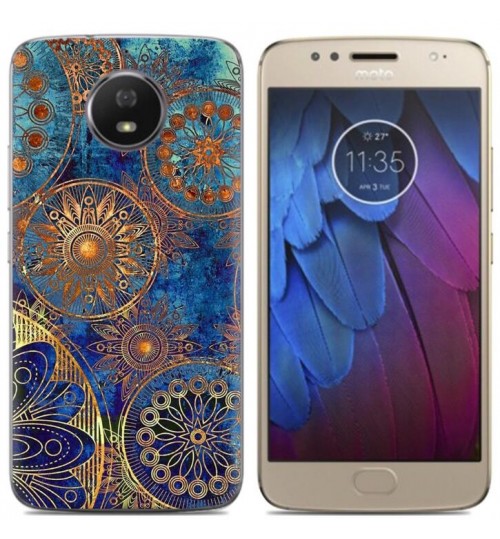 Moto G5S case Ultra Slim Soft Gel TPU printed case soft cover