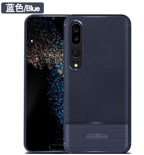 HUAWEI P20 Case Armor rugged slim fit TPU Soft Gel Case