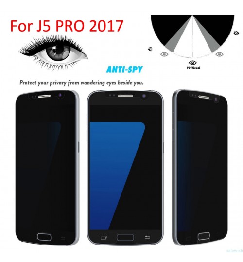Galaxy J5 PRO 2017 Anti Peeping Tempered Glass Screen