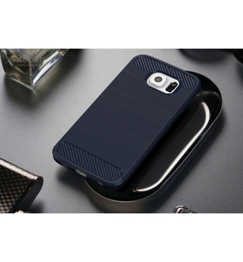 Galaxy S6 case impact proof rugged case with carbon fiber