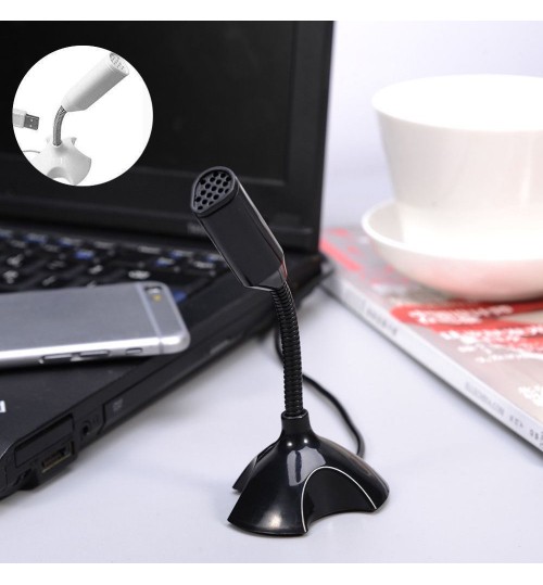 Mini USB Digital Microphone Stand Instrument Mic