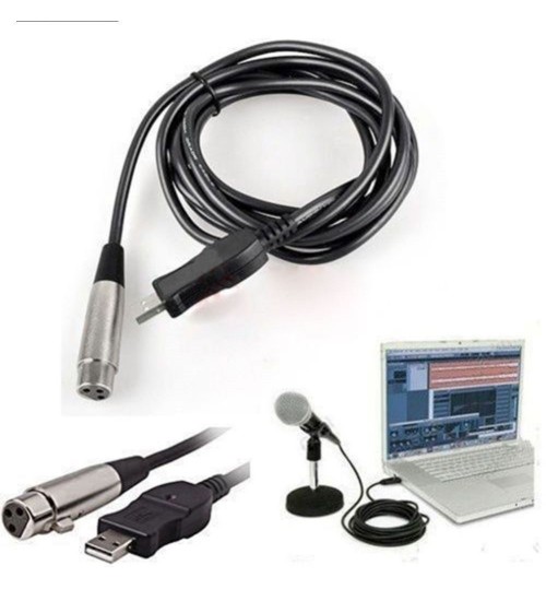 USB Male to 3 Pin XLR Female 3M Artist USBX Audio Interface Cable