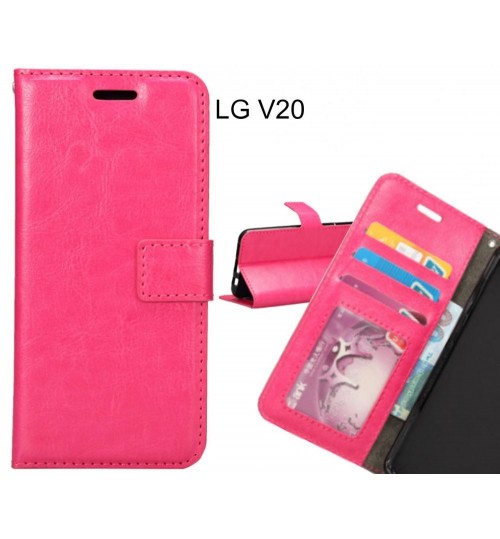 LG V20 case Wallet Leather Magnetic Smart Flip Folio Case
