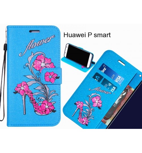 Huawei P smart case Fashion Beauty Leather Flip Wallet Case