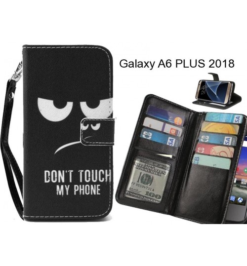 Galaxy A6 PLUS 2018 case Multifunction wallet leather case