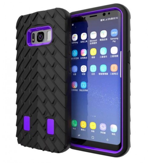 Galaxy S8 plus impact proof heavy duty case