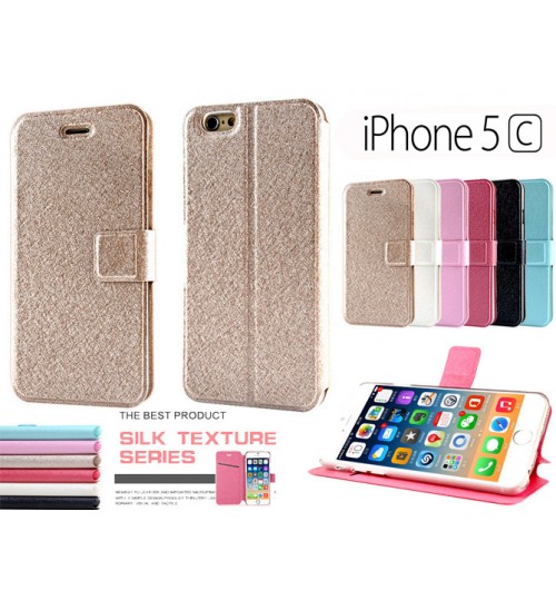 iPhone 5c case luxury slim flip case+combo