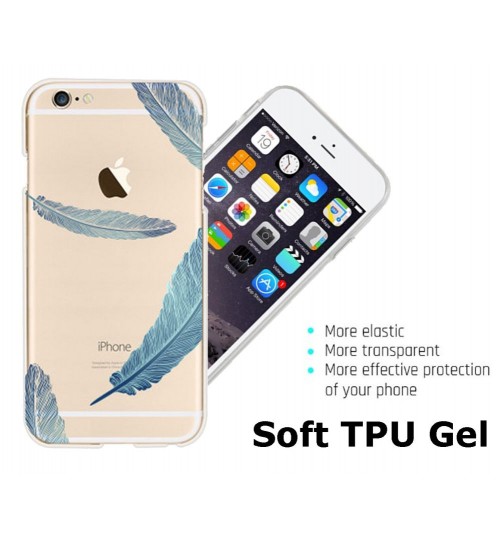 iPhone 6 6s Plus Case Printed Soft Gel TPU Case