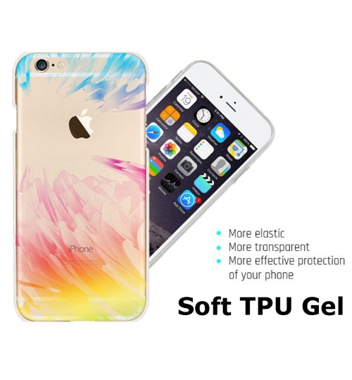 iPhone 6 6s Plus Case Printed Soft Gel TPU Case