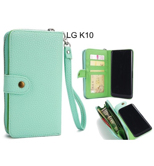 LG K10 coin wallet case full wallet leather case