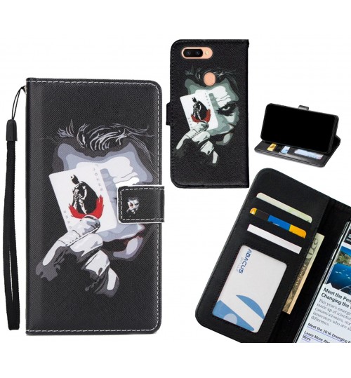 Oppo R11s PLUS  case 3 card leather wallet case printed ID