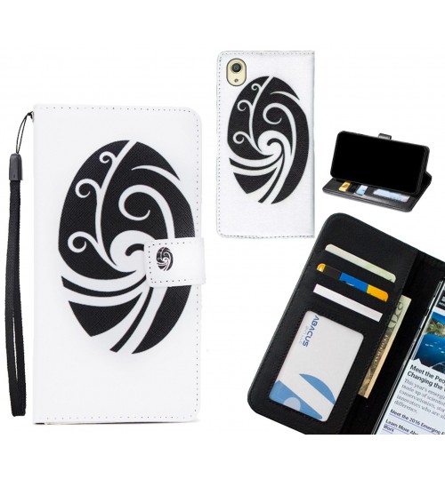 Sony Xperia X  case 3 card leather wallet case printed ID