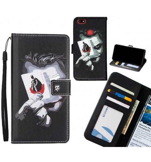 SPARK PLUS  case 3 card leather wallet case printed ID