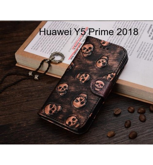 Huawei Y5 Prime 2018  case Leather Wallet Case Cover