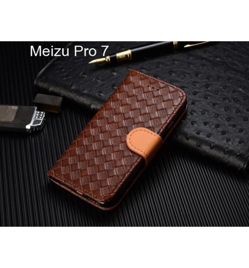 Meizu Pro 7 case Leather Wallet Case Cover