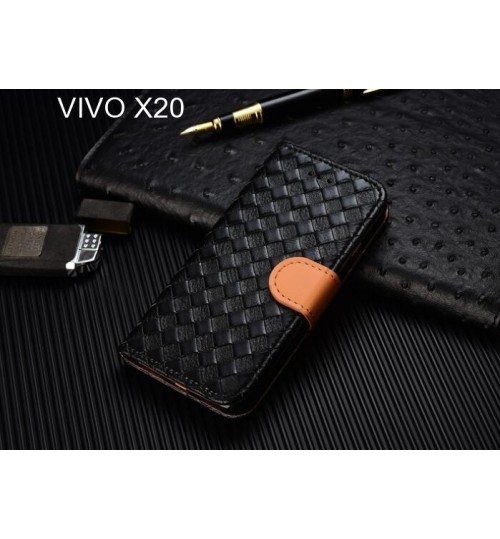 VIVO X20 case Leather Wallet Case Cover