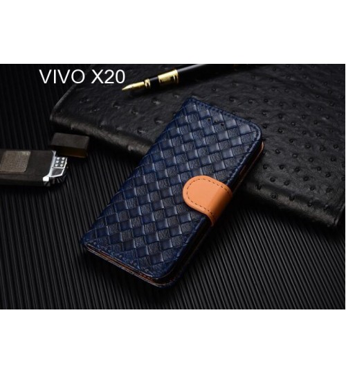 VIVO X20 case Leather Wallet Case Cover