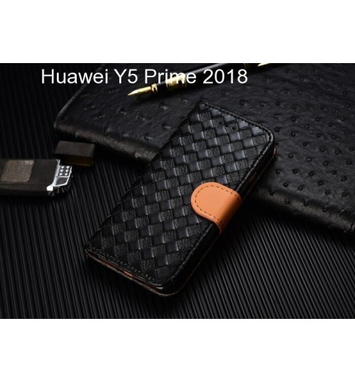 Huawei Y5 Prime 2018 case Leather Wallet Case Cover