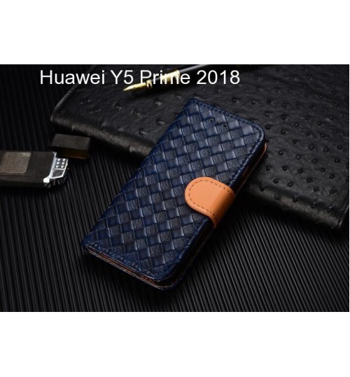 Huawei Y5 Prime 2018 case Leather Wallet Case Cover