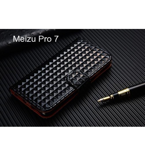 Meizu Pro 7 Case Leather Wallet Case Cover